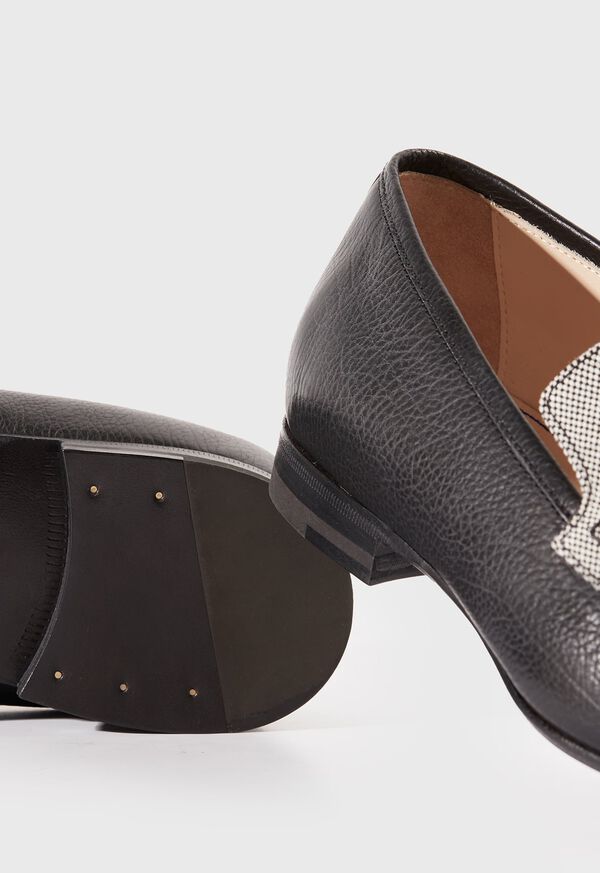 Paul Stuart Paris II Leather and Fabric Loafer, image 5