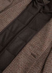 Paul Stuart Brown Plaid Jacket with Zip-Out Vest, thumbnail 3