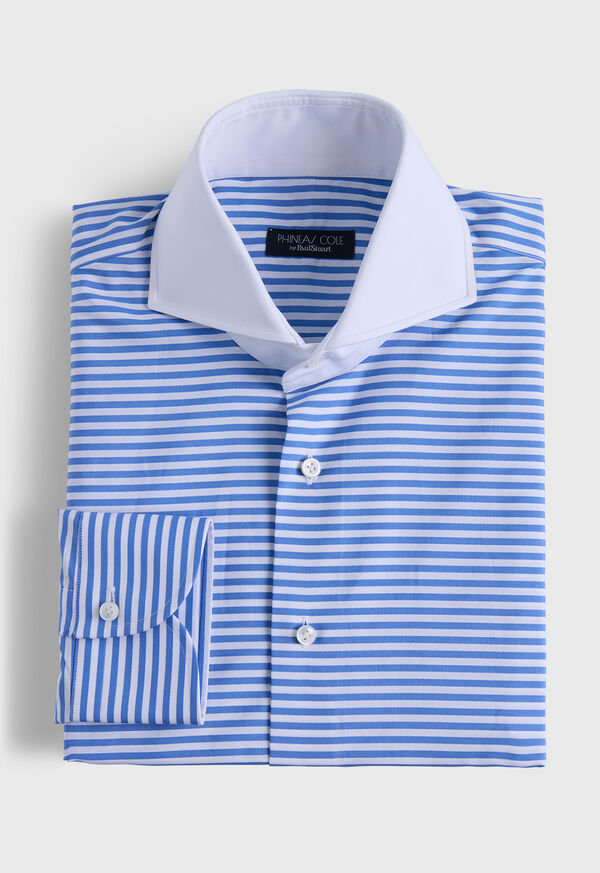 Paul Stuart Horizontal Stripe Dress Shirt, image 1