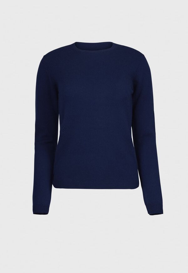 Paul Stuart Classic Single Ply Cashmere Crewneck Sweater, image 1
