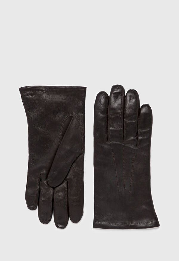Paul Stuart Lambskin Cashmere Lined Gloves, image 1