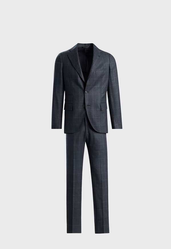 Paul Stuart Wool Windowpane Suit, image 1