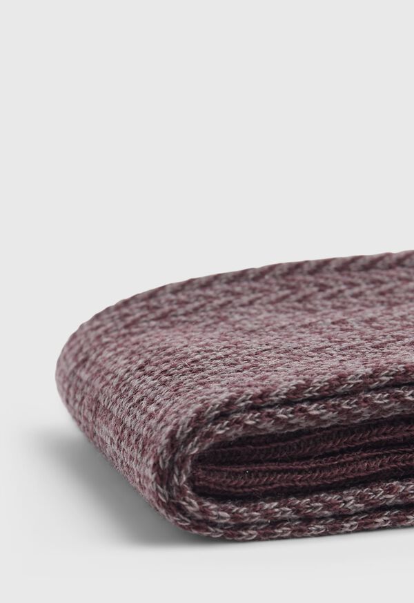 Paul Stuart Wool Blend Herringbone Sock, image 4