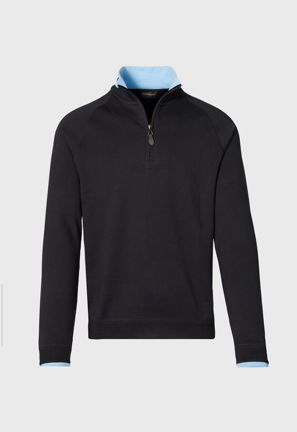 Paul Stuart Pima Cotton 1/2 Zip Sweater, image 2