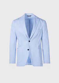 Paul Stuart Herringbone Cotton Jersey Jacket, thumbnail 1