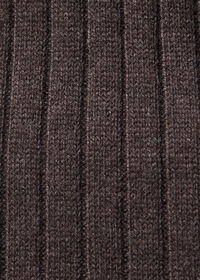 Paul Stuart Cashmere Ribbed Sock, thumbnail 3