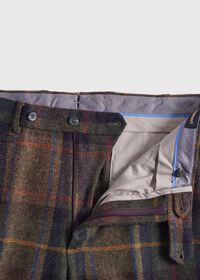 Paul Stuart Shetland Wool Plaid Trouser, thumbnail 2