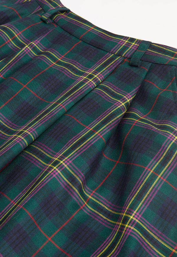 Paul Stuart Tartan Overcheck Skirt, image 3