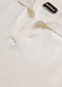 Paul Stuart Open Collar Cotton Polo, thumbnail 2