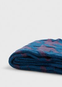 Paul Stuart Two-Toned Oversized Houndstooth Sock, thumbnail 2
