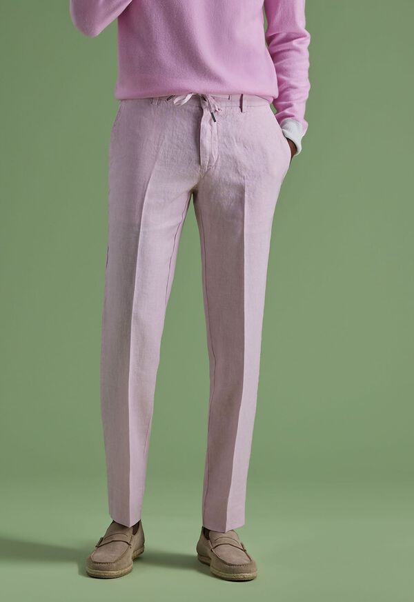 Paul Stuart Linen Drawstring Trouser, image 4
