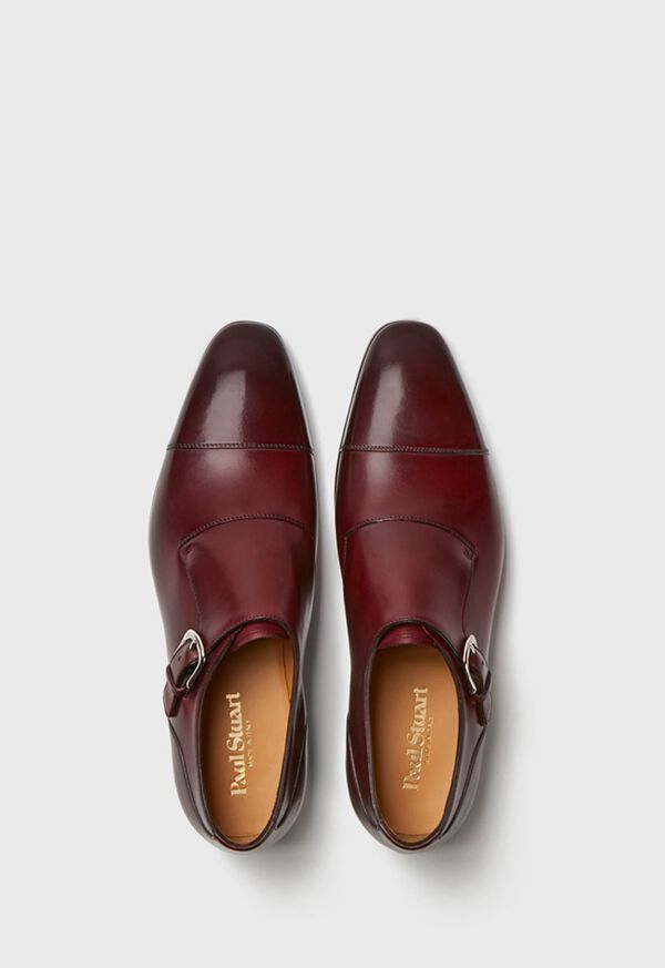 Paul Stuart Giordano Leather Monk Strap, image 3