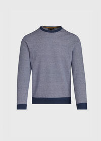 Paul Stuart Fine Stripe Crew Neck Pullover, thumbnail 1