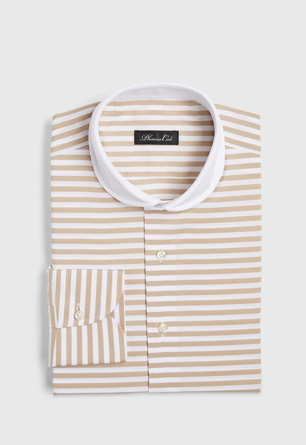Paul Stuart Horizontal Stripe Dress Shirt