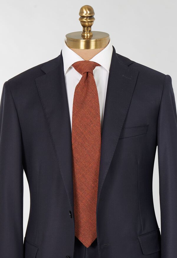 Paul Stuart Textured Wool Solid Tie, image 2