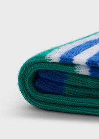 Paul Stuart Colorblock and Stripe Crew Sock, thumbnail 2