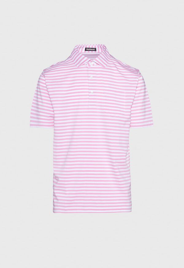 Paul Stuart Supima Cotton Bold Stripe Polo, image 4