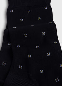 Paul Stuart Cotton Deco Motif Sock, thumbnail 3