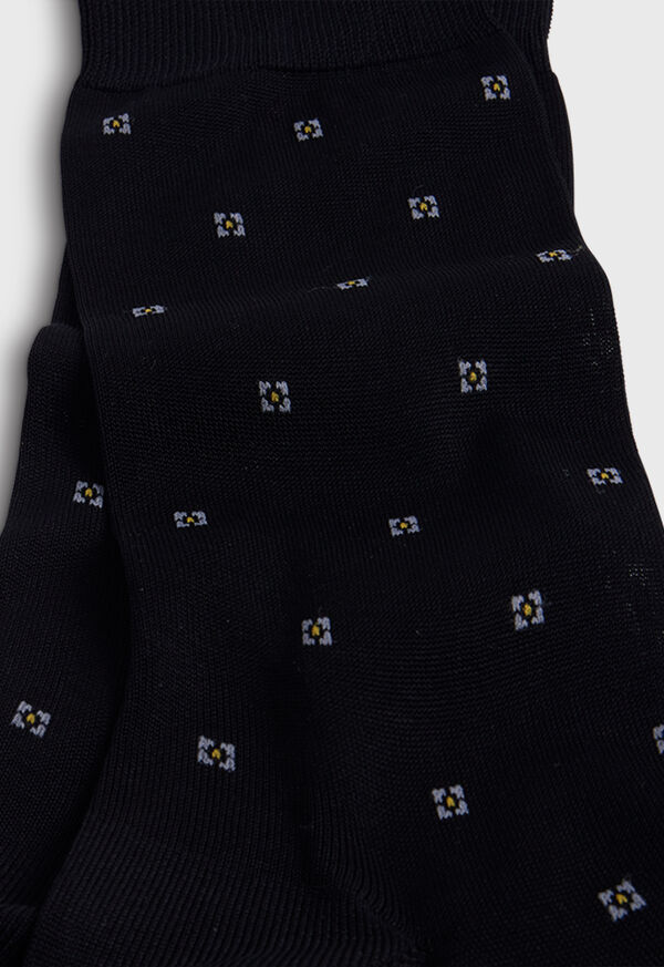 Paul Stuart Cotton Deco Motif Sock, image 3