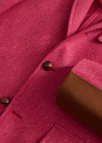 Paul Stuart Tweed Jacket with Suede Finishing, thumbnail 4