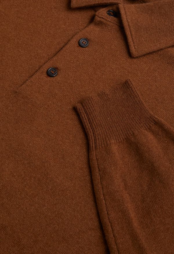 Paul Stuart Cashmere Polo Shirt, image 2