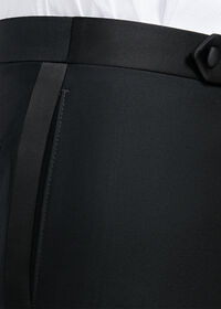 Paul Stuart Black Italian Wool Tuxedo, thumbnail 5