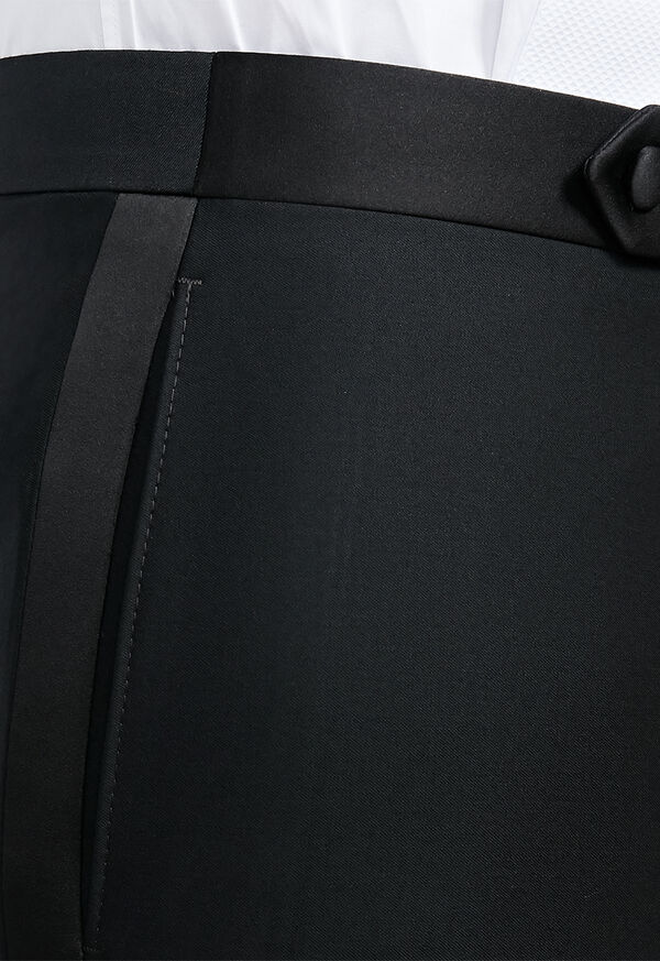 Paul Stuart Black Italian Wool Tuxedo, image 5