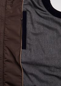 Paul Stuart Nylon Vest with Corduroy Contrast, thumbnail 3