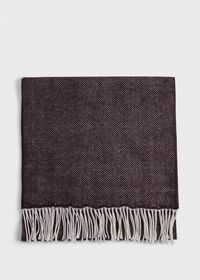 Paul Stuart Wool Chevron Scarf, thumbnail 2