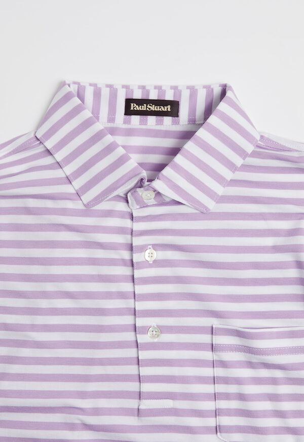 Paul Stuart Supima Cotton Bold Stripe Polo, image 7
