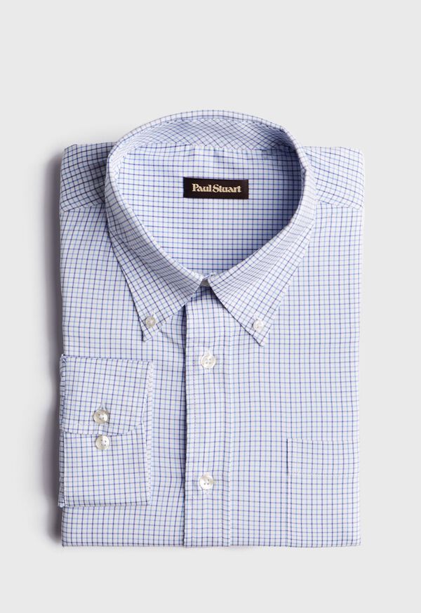 Paul Stuart Tattersall Performance Sport Shirt, image 1