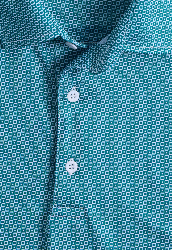 Paul Stuart Ultra Soft Deco Square Performance Polo, image 2