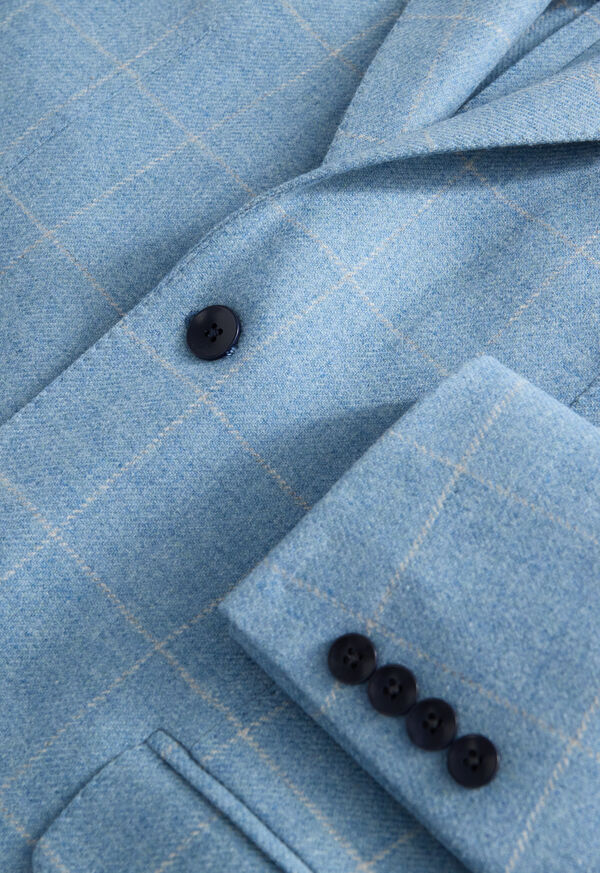 Paul Stuart Merino Wool Windowpane Jacket, image 2