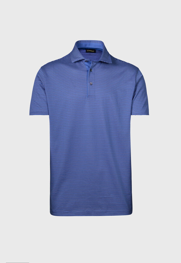 Paul Stuart Stripe Performance Polo, image 1
