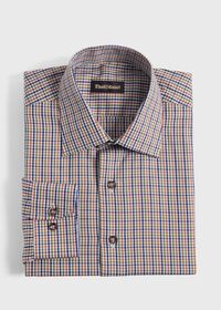 Paul Stuart Cotton Check Sport Shirt, thumbnail 1