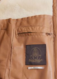 Paul Stuart Shearling Aviator Jacket, thumbnail 5