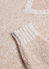Paul Stuart Wool & Cashmere V-Neck Sweater, thumbnail 2