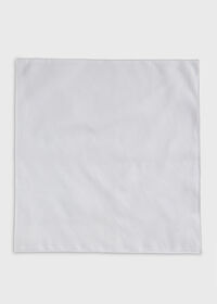 Paul Stuart White Cotton Handkerchief, thumbnail 4
