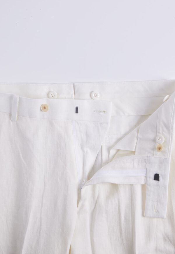 Paul Stuart Soft Linen Canvas Dress Trouser, image 3