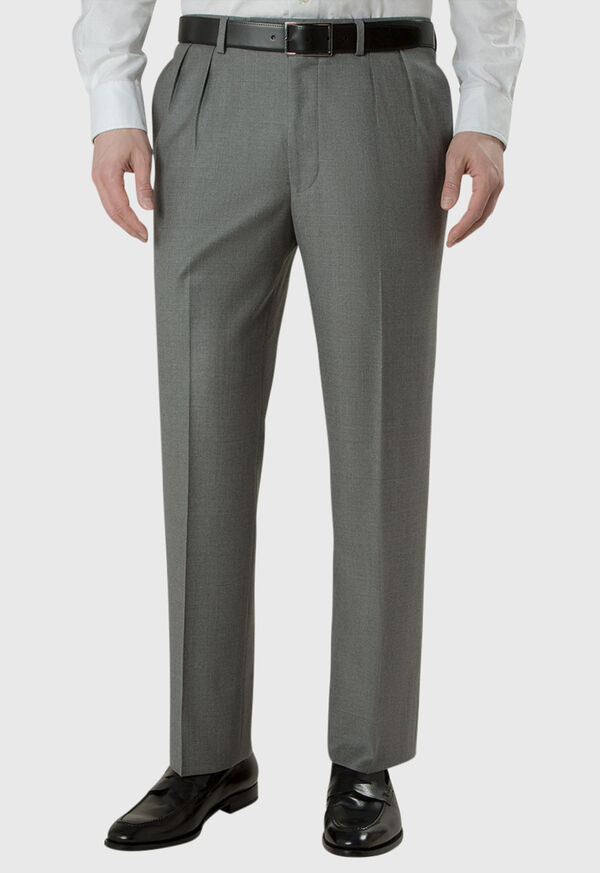 Paul Stuart Super 110s Wool Pleated Trouser, image 2