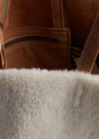 Paul Stuart Sheepskin Tote Bag, thumbnail 4