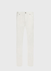 Paul Stuart 5-Pocket White Jean Pant, thumbnail 1