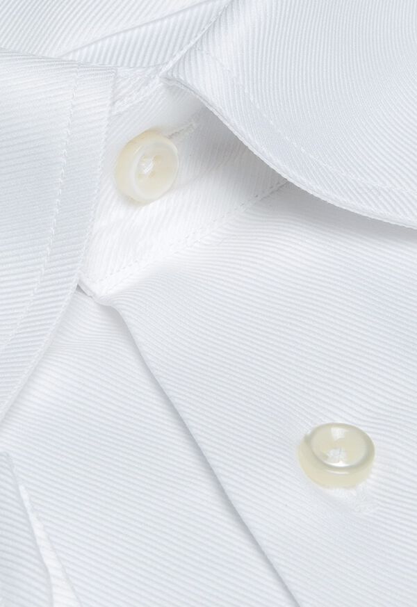 Paul Stuart Classic Cotton Twill Sport Shirt, image 2