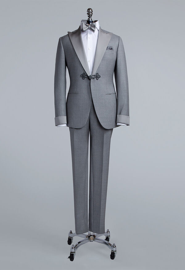 Paul Stuart Super 150s Wool Peak Lapel Dinner Jacket, image 3