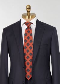 Paul Stuart Printed Wool Blend Large Medallion, thumbnail 2