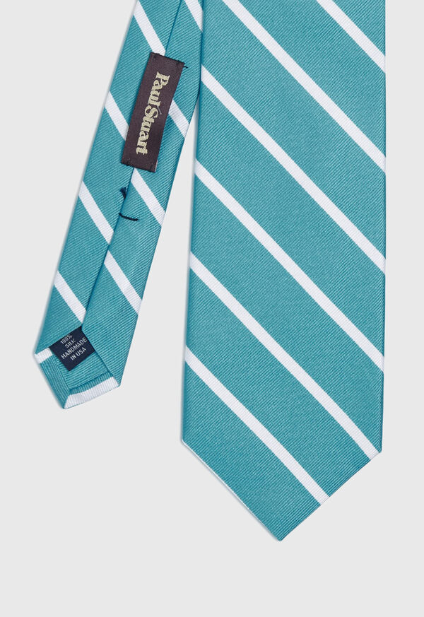 Paul Stuart Stripe Silk Tie