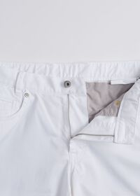 Paul Stuart Five Pocket Satin Finish Cotton Pant, thumbnail 3