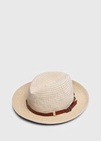 Paul Stuart Grosgrain Hat with Leather Band, thumbnail 1