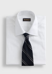 Paul Stuart Silk Grenadine Stripe Tie, thumbnail 2