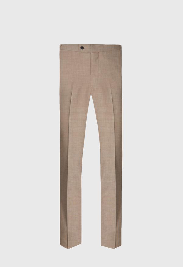 Paul Stuart Mélange Tan All Year Wool Suit, image 5